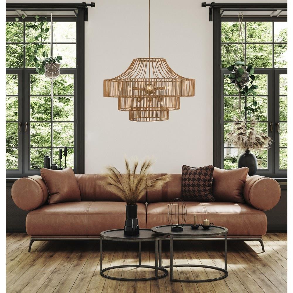 【zhongjingjiang577】タリアセン 8灯 Medlock 8 Light Large Outdoor Ceiling Light by Savoy House - 7